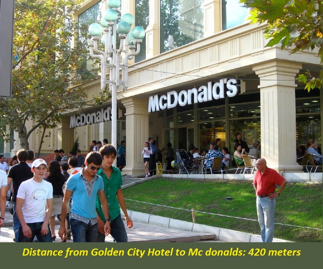 Golden City Hotel บากู ภายนอก รูปภาพ